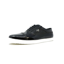 Load image into Gallery viewer, Poseidon Leather Oxford Men’s Sneaker by Paul Branco