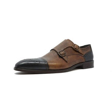 Load image into Gallery viewer, Anteros Leather Men’s Dress Shoes by Paul Branco