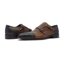 Load image into Gallery viewer, Anteros Leather Men’s Dress Shoes by Paul Branco